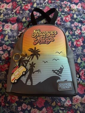LIMITED EDITION Season 4 Stranger Things Sunset Gradient Mini Backpack